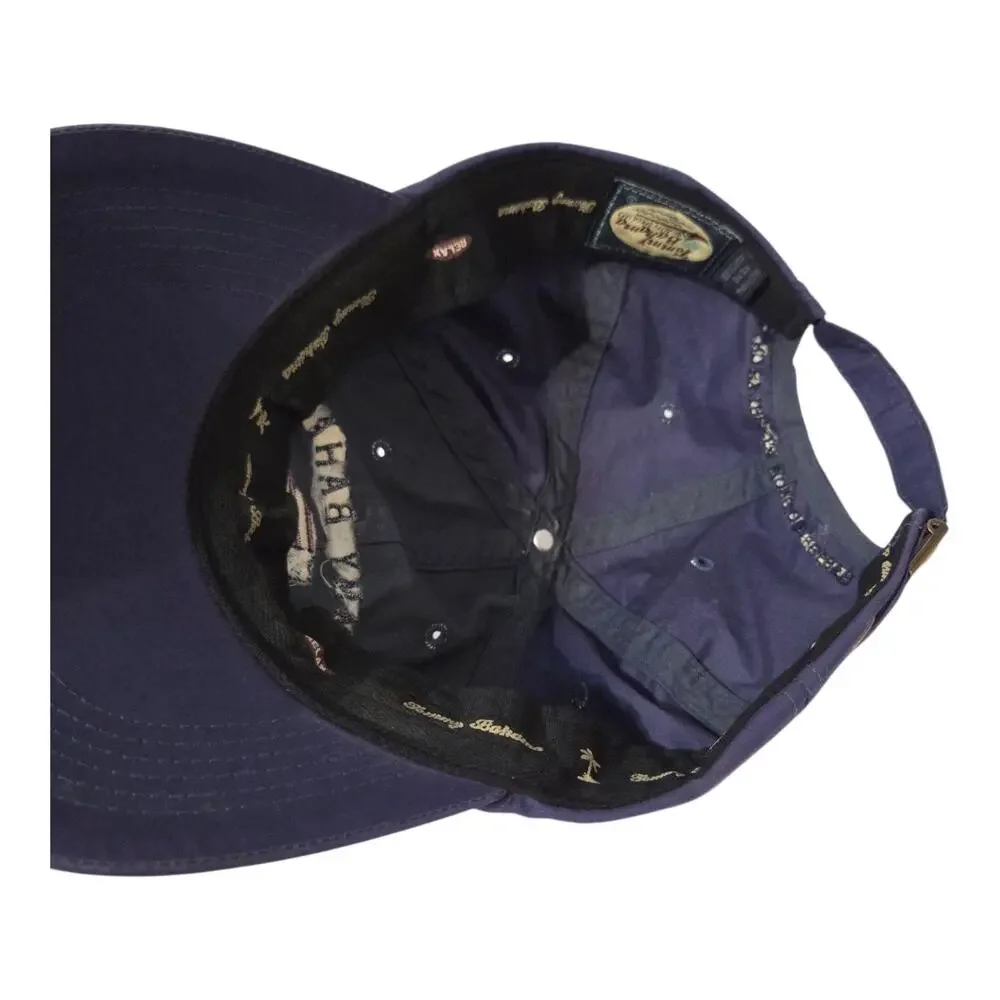 Tommy Bahama Paradise Nation Baseball Cap Mens Navy Flag Adjustable Hat Fishing